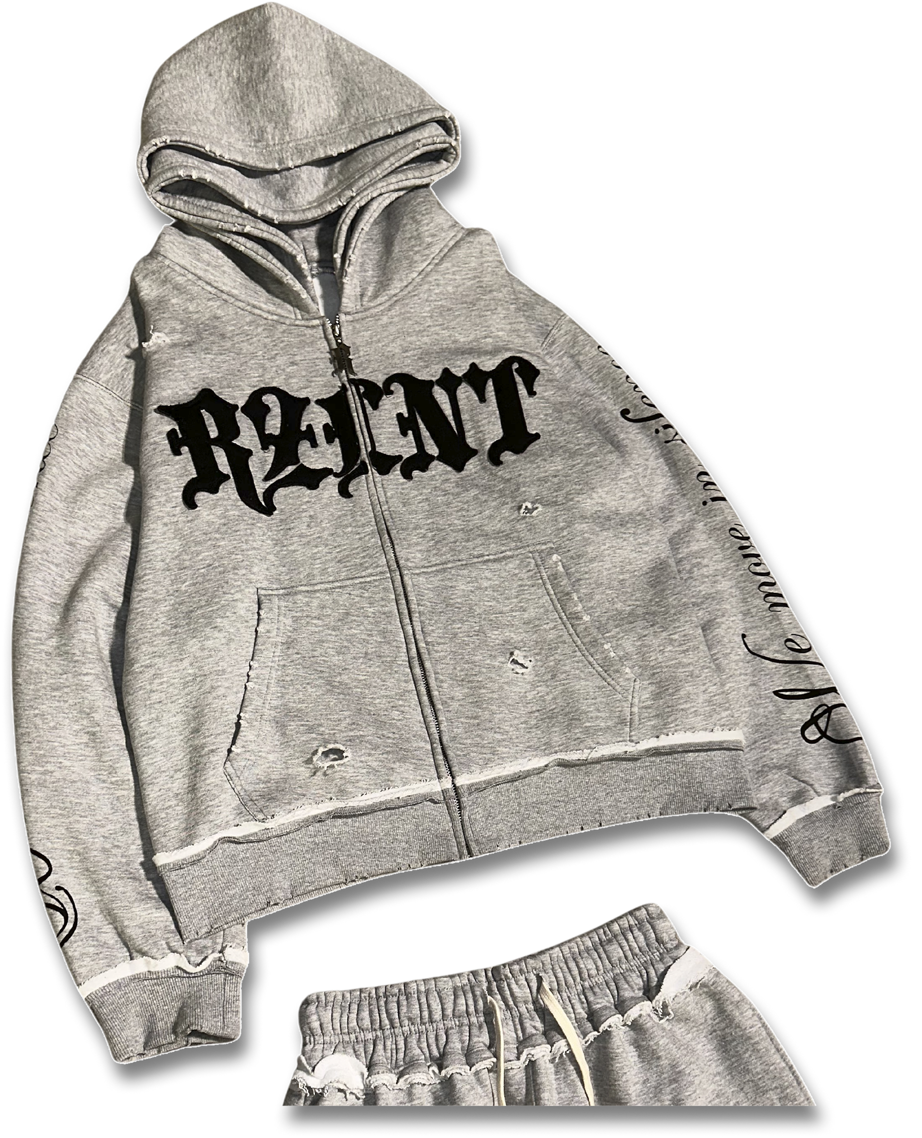 CONCRETE GREY HOODIE