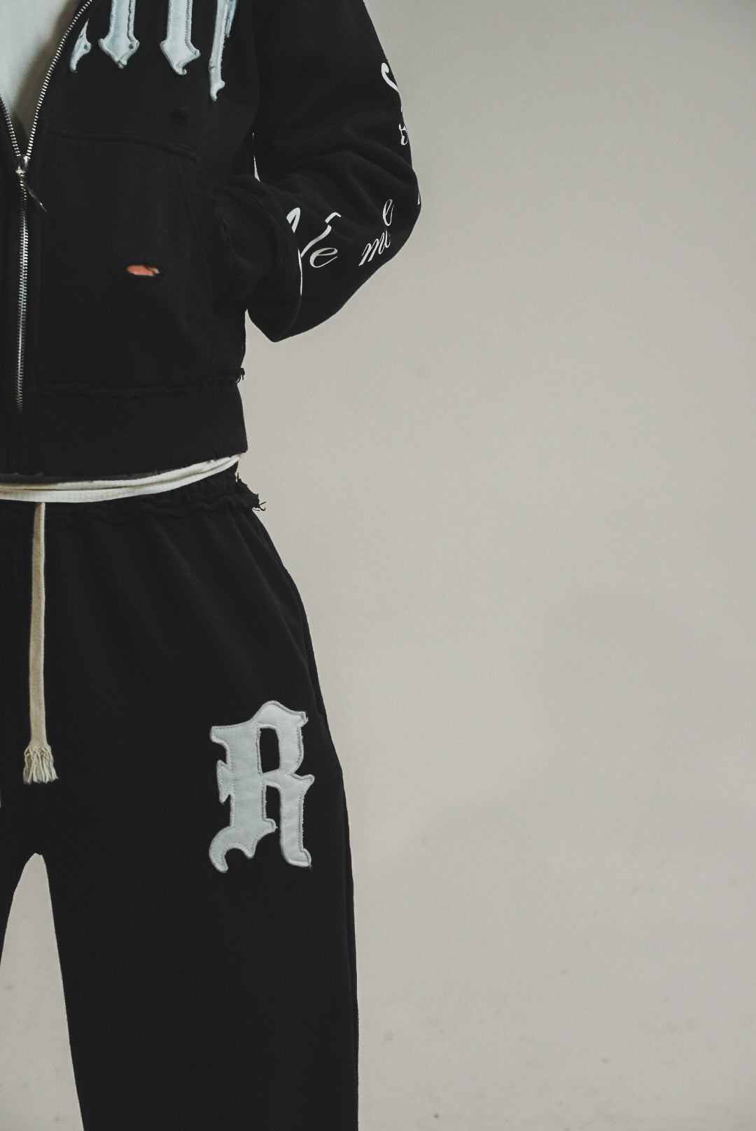 PANDA BLACK PANTS