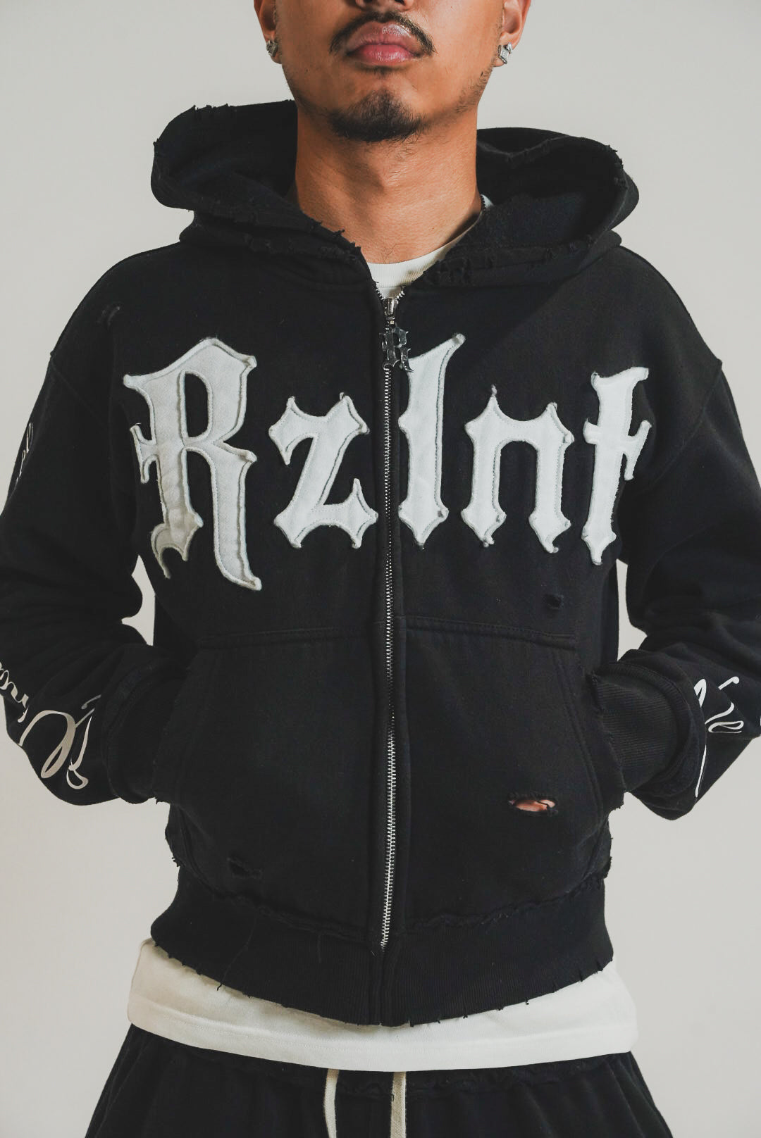 PANDA BLACK HOODIE
