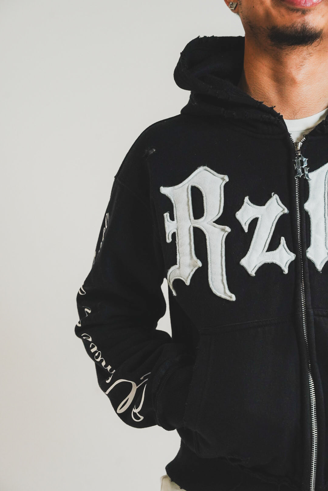 PANDA BLACK HOODIE