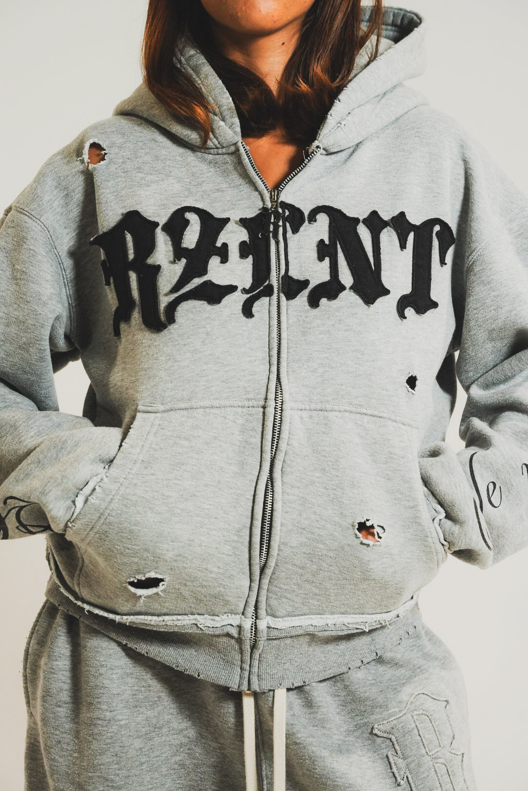 CONCRETE GREY HOODIE