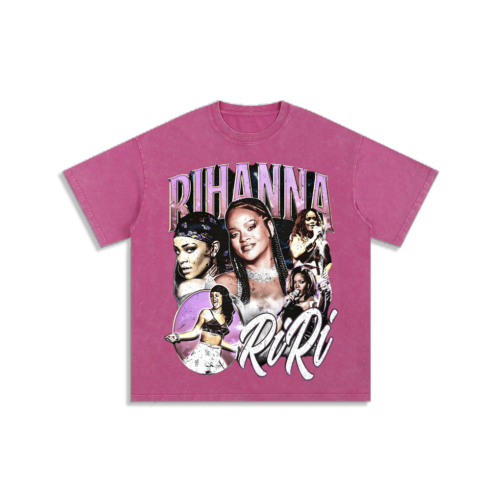 Z RIRI ACID WASH TEE