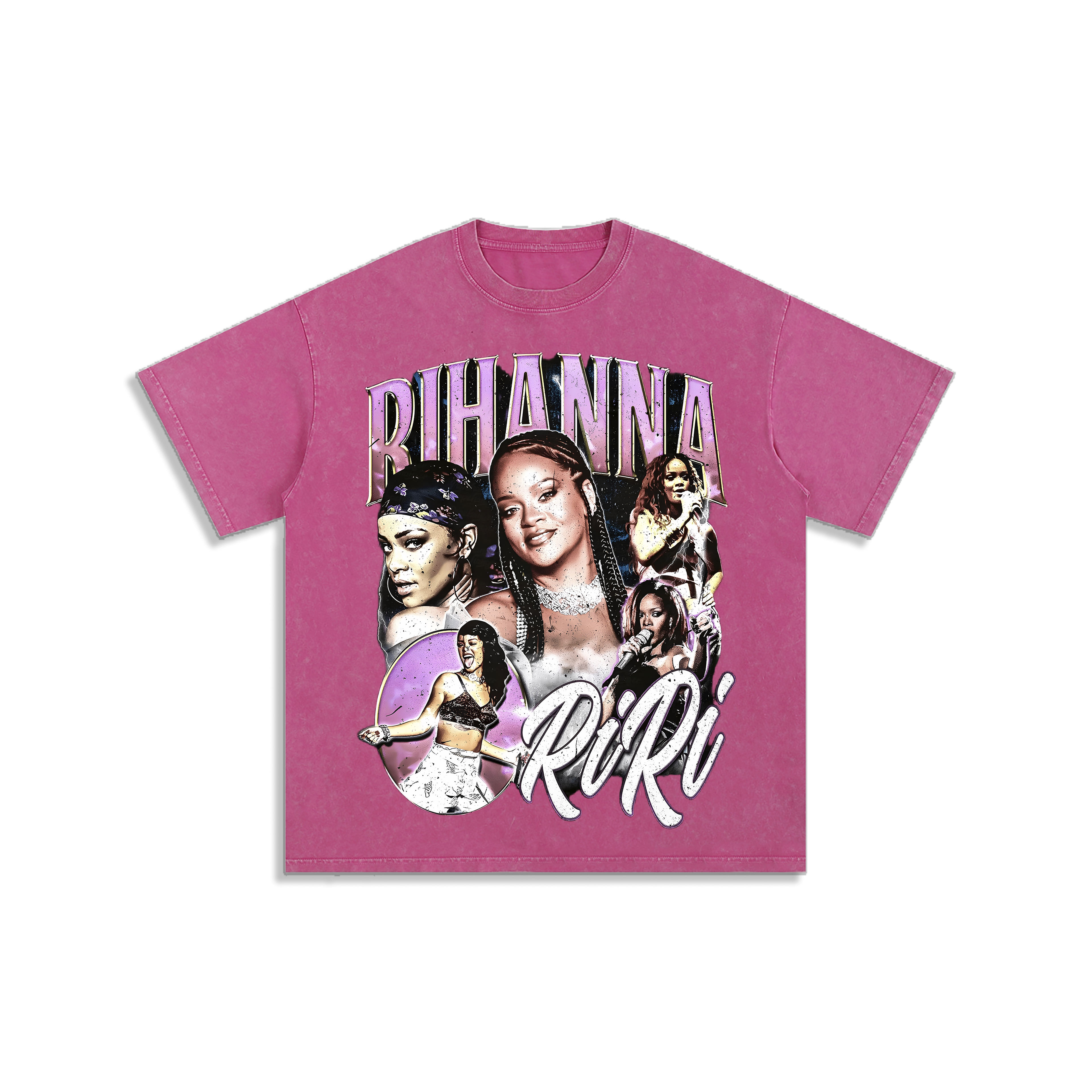 Z RIRI ACID WASH TEE